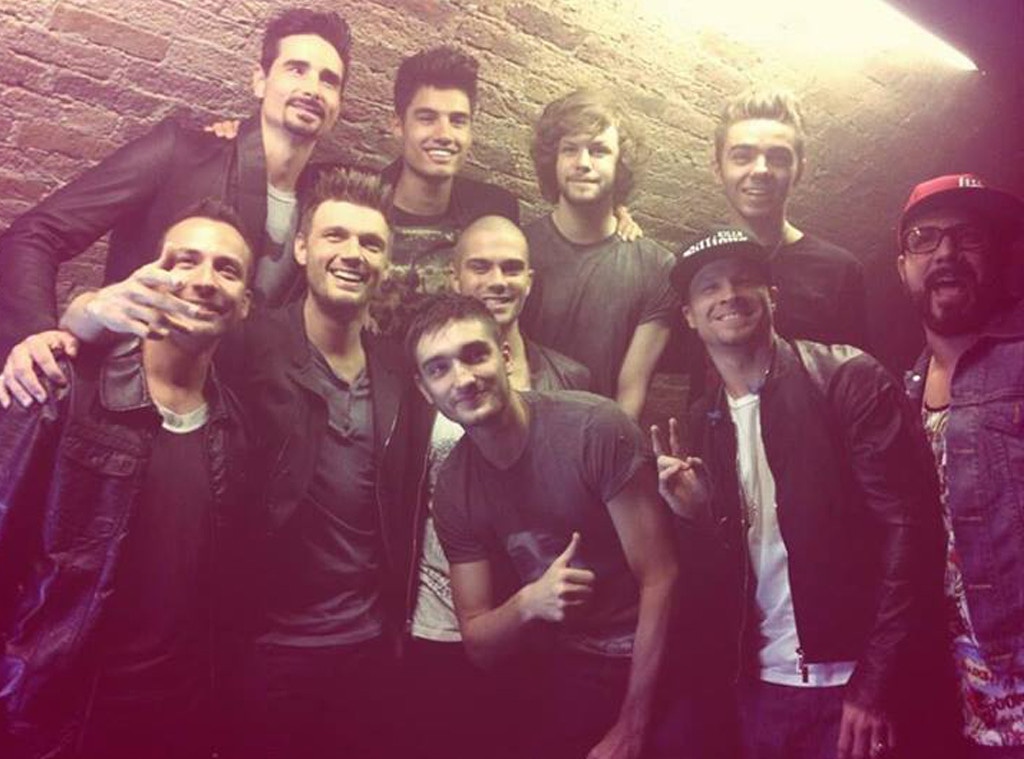 The Wanted, The Backstreet Boys, Facebook