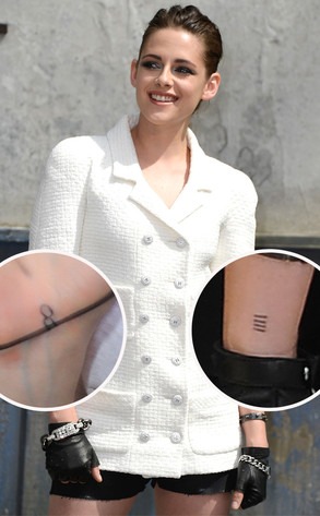 Kristen Stewart Shows Off New Tattoos In Paris As Robert - 