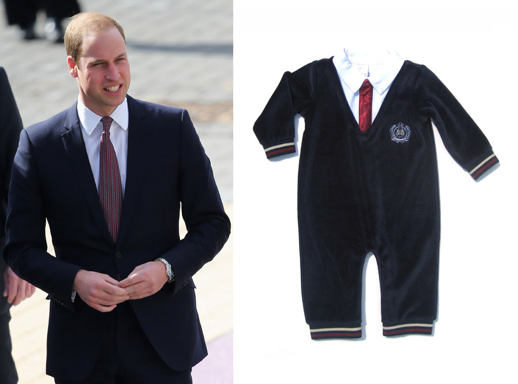 Photos from Daddy & Me Royal Baby Fashions Inspired by Prince William