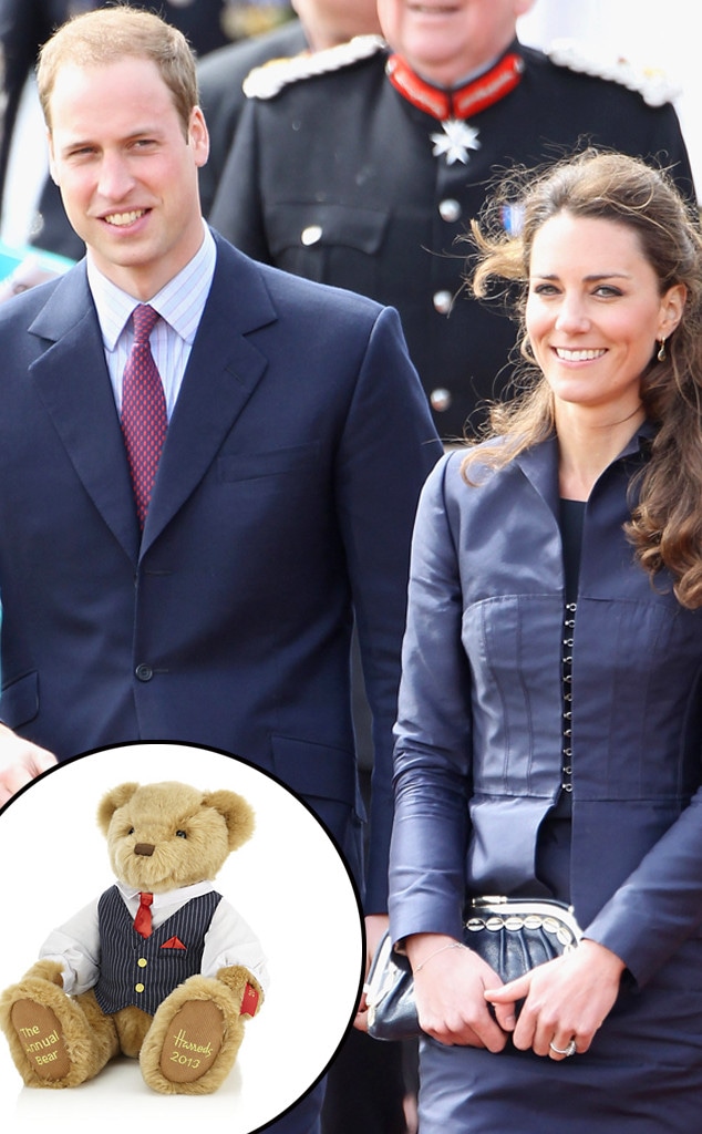 Prince William, Kate Middleton, Harrods Teddy Bear, Push Presents