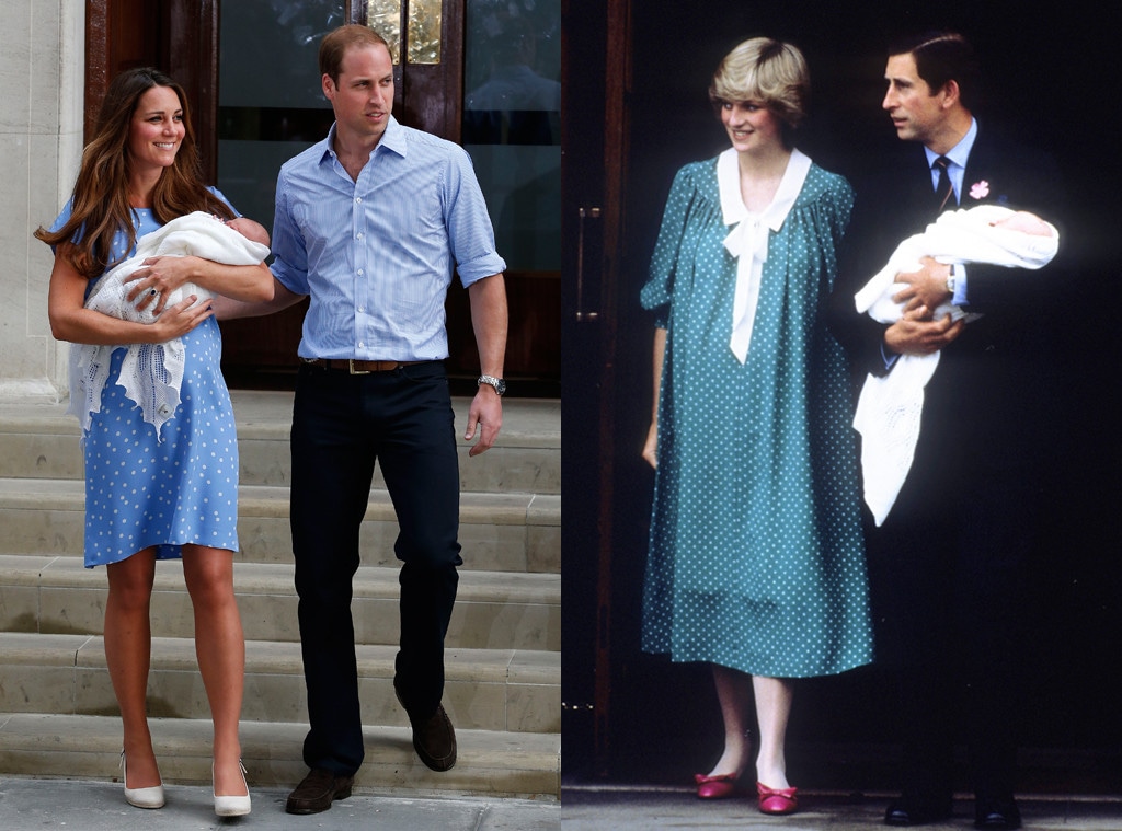 Kate Debuts Royal Baby in Polka DotsJust Like Princess Diana! Kate Debuts Royal Baby in Polka DotsJust Like Princess Diana!