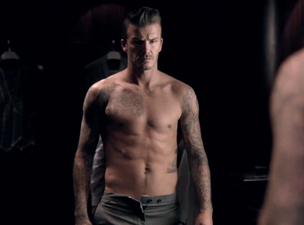 Watch David Beckham Undresses In Latest Ad E Online 