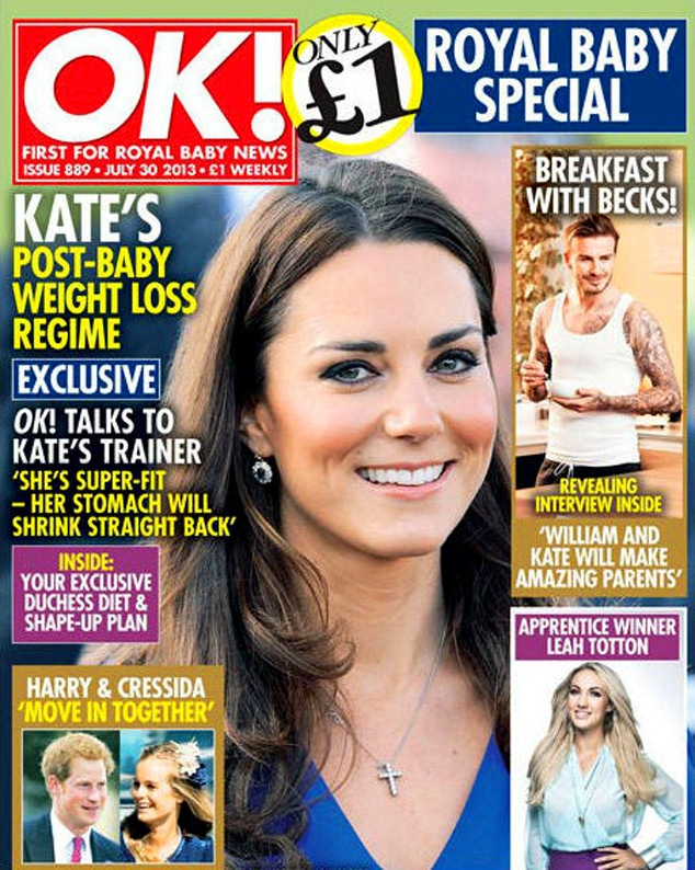 OK! Magazine, Weight Loss, Kate Middleton, Duchess Catherine