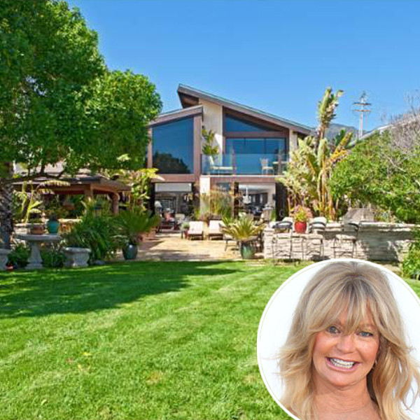 Goldie Hawn and Kurt Russell Sell 9.5 Million Malibu mansion E