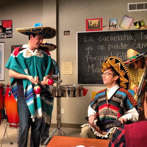 Cory Monteith S Kindness Talent Remembered By Costar Kevin Mchale E Online Glee full performance of la isla bonita from the spanish teacher. costar kevin mchale