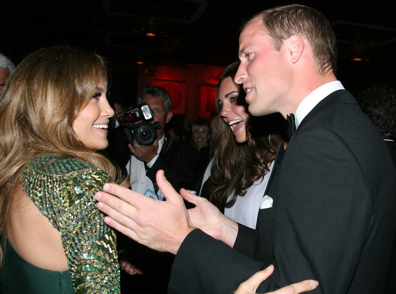 Prince William, Duke of Cambridge, Jennifer Lopez
