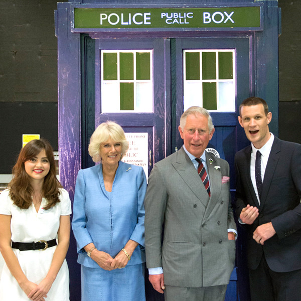 Prince Charles and Camilla Visit Doctor Who Set