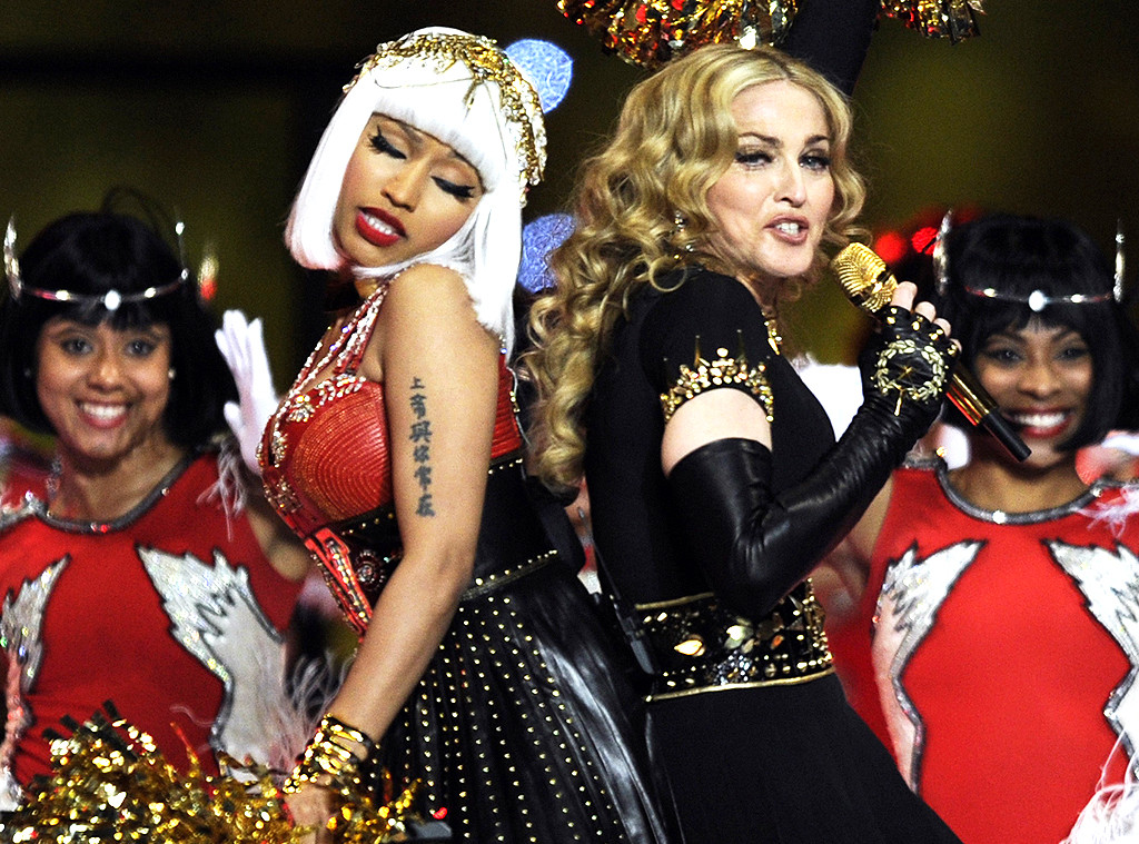 Madonna, Nicki Minaj, Celebrity Collaborations