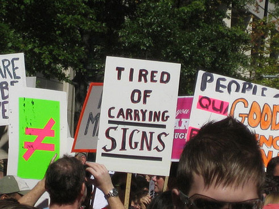 Top 11 Funniest Protest Signs | E! News
