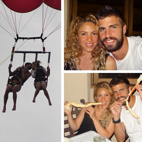 Shakira & BF Share Pics from Hawaiian Vacation