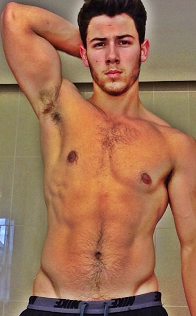 Hot Damn! Nick Jonas Shares Shirtless Selfie of His Incredibly Buff