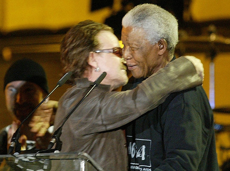Bono, Nelson Mandela