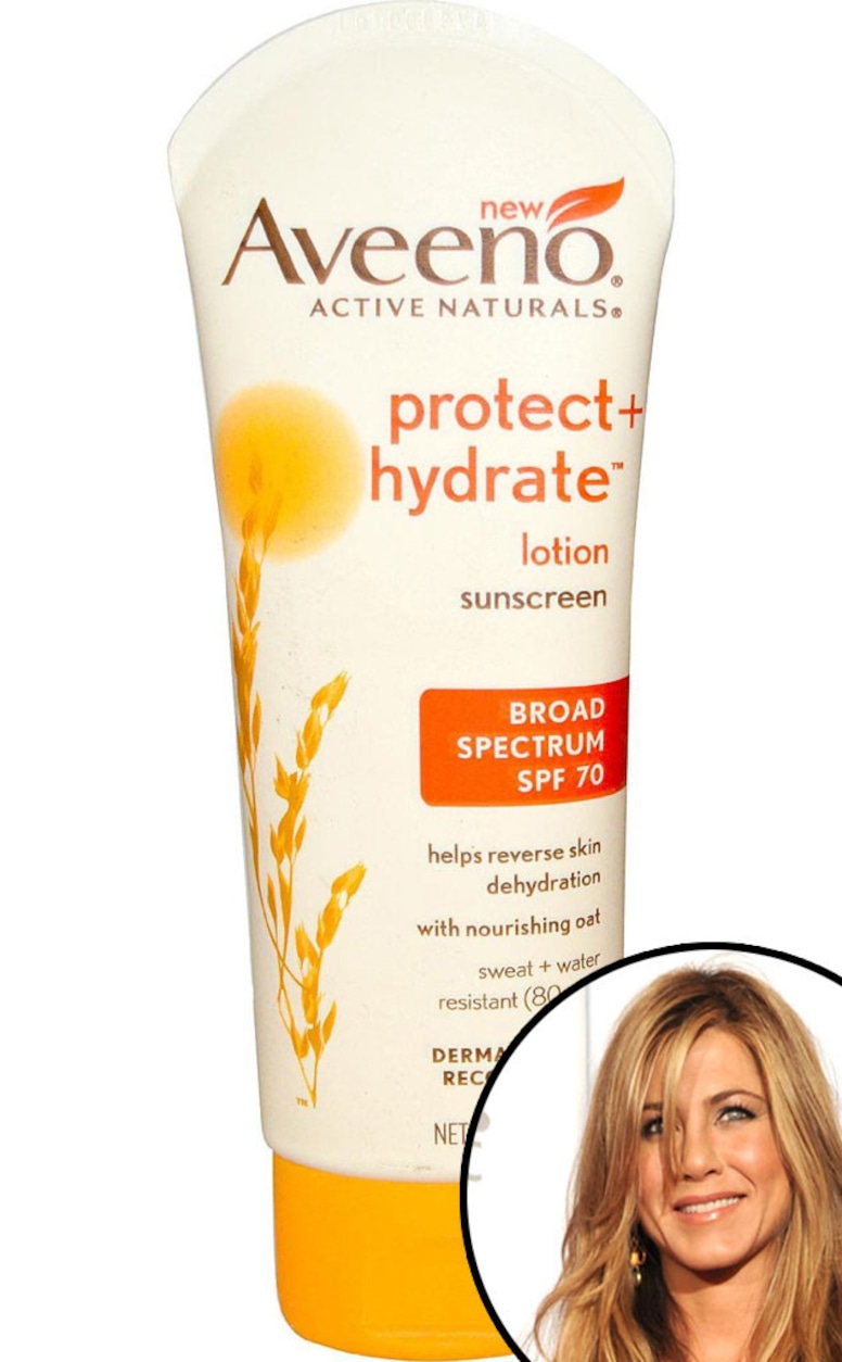 Aveeno Sunscreen, Jennifer Aniston