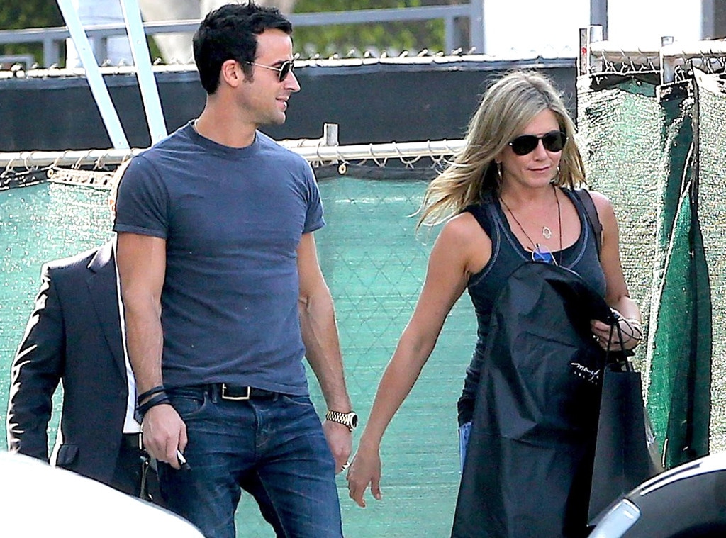 Jennifer Aniston, Justin Theroux Beverly Hills Home, Exterior
