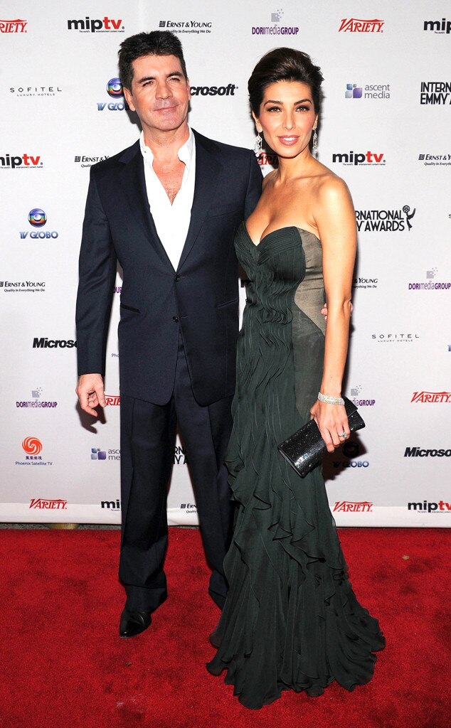 Simon Cowell Gets Primped by ExFiancée Mezhgan Hussainy Before Breaking Silence on Baby at TCA