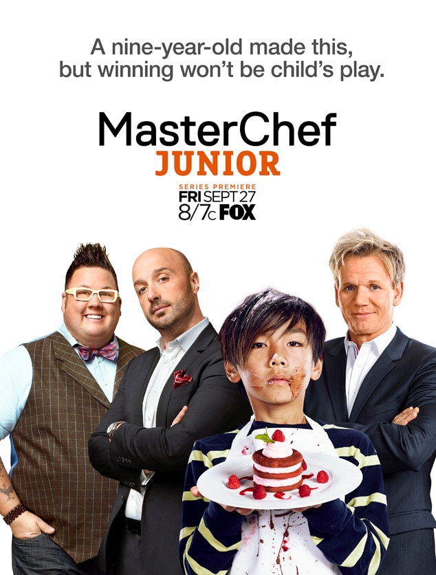 MasterChef Junior First Look: Gordon Ramsay Gets Heavy Cream Poured on ...