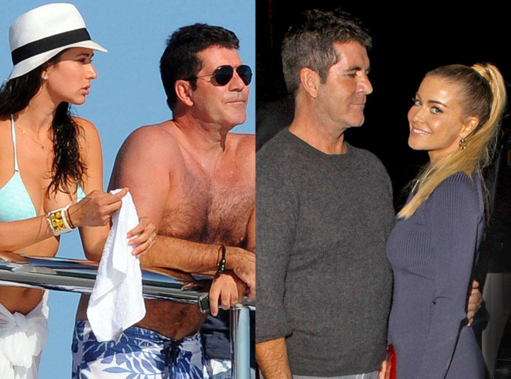 Simon Cowell, Lauren Silverman, Carmen Electra