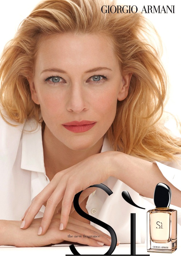 Cate Blanchett Defies Age in Giorgio Armani Fragrance Ad—See the ...