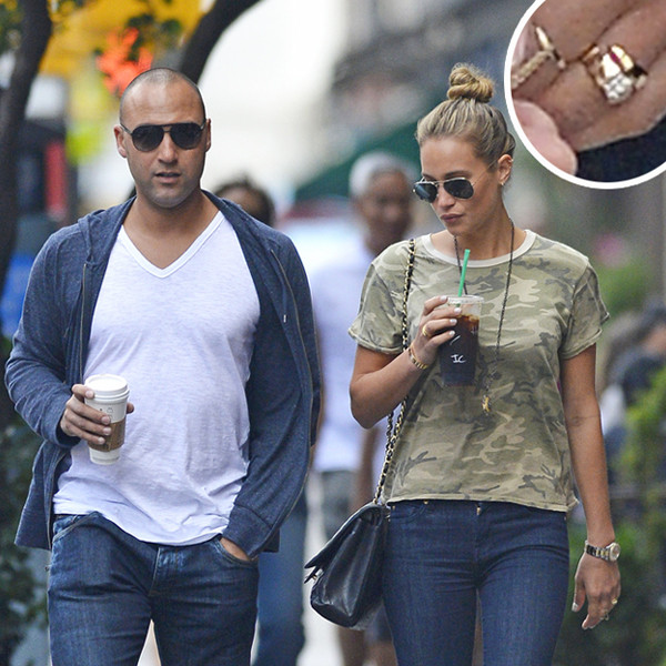 Derek Jeter with a ring at last: Supermodel Hannah Davis sports some  gem-dandy bling – New York Daily News