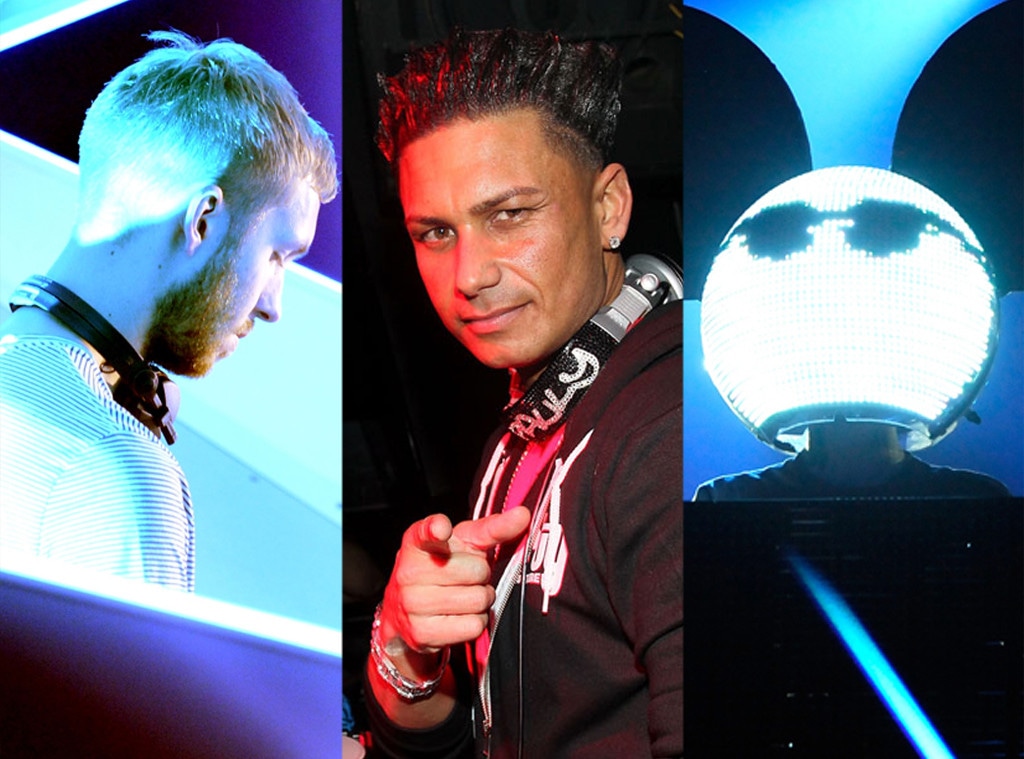 Calvin Harris, DJ Pauly D, Deadmau5