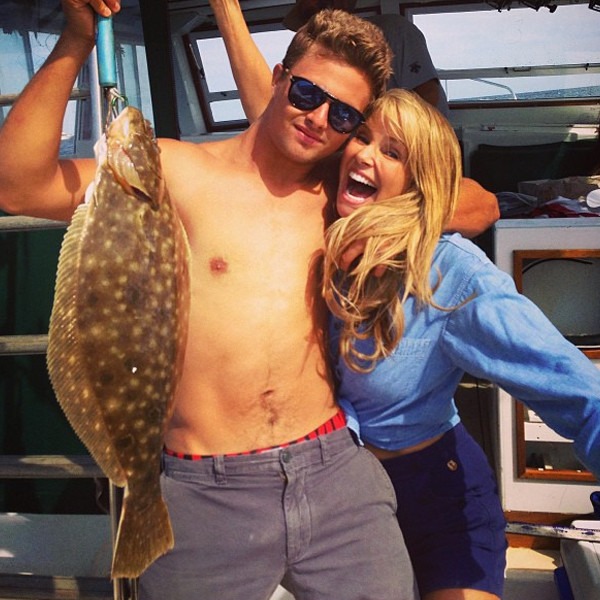 Christie Brinkley Sizzles in Adorable Family Fishing Trip 