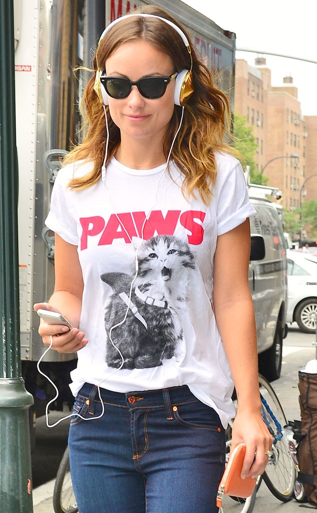 Olivia Wilde from Stars' Statement T-Shirts | E! News