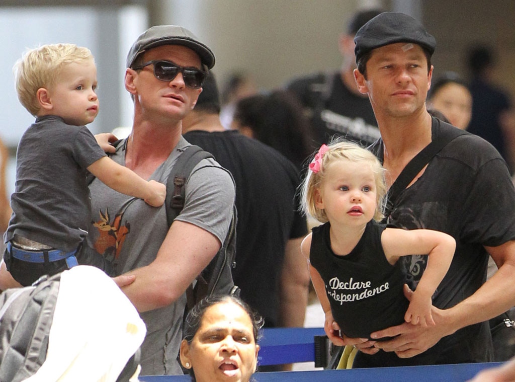 Neil Patrick Harris, David Burtka, Harper & Gideon from The Big Picture ...