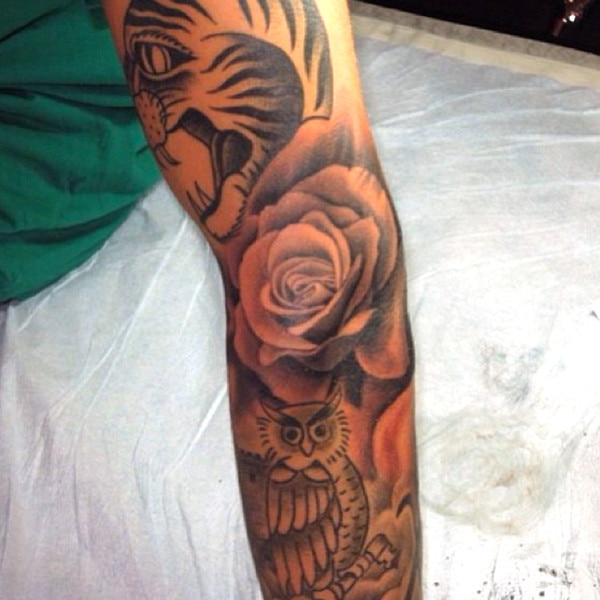 Top 73 rose tattoos on the forearm super hot  thtantai2