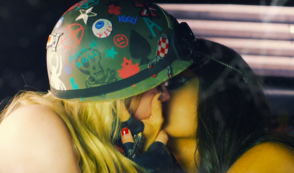 Avril Lavigne Makes Out With Danica McKellar in "Rock N Roll" Video