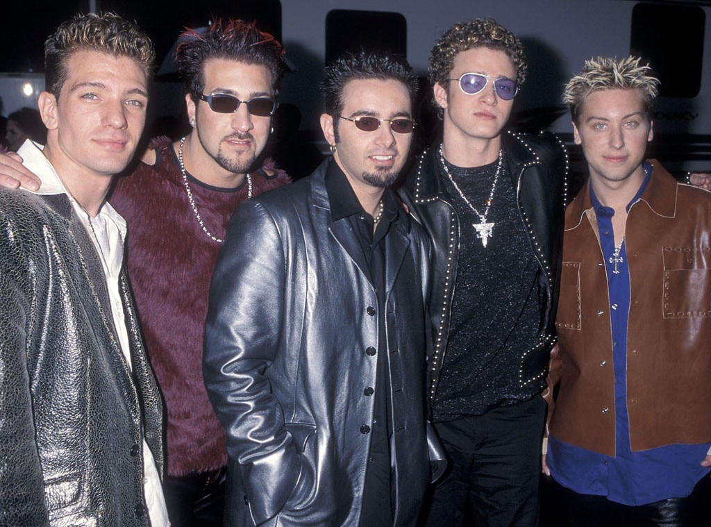Leather Lovers from Fashion Flashblack: 'N Sync | E! News