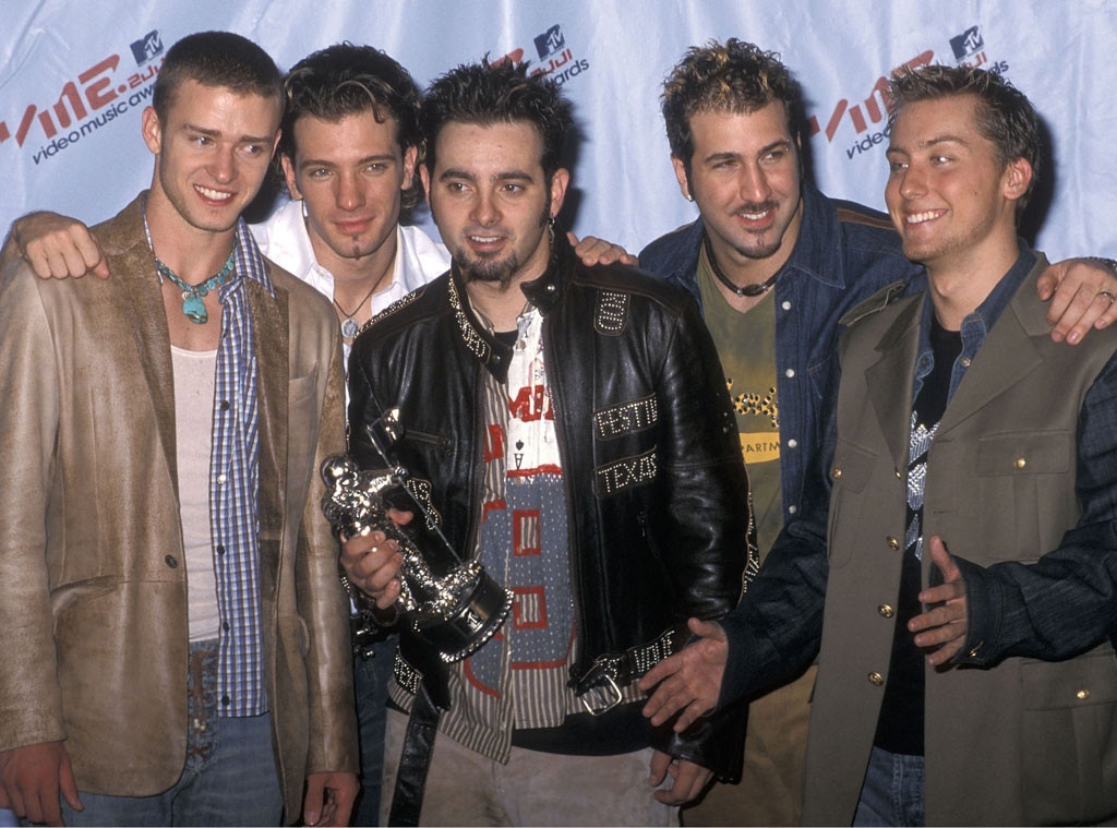 NSYNC: Justin Timberlake, JC Chasez, Chris Kirkpatrick, Joey Fatone, Lance Bass