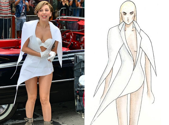 Lady Gaga's Paper Dress—All the Details!