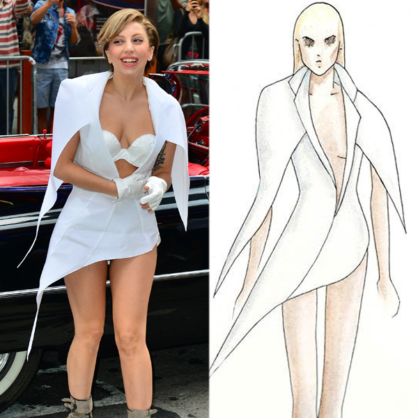 Lady Gaga's Paper Dress—All the Details! E! Online