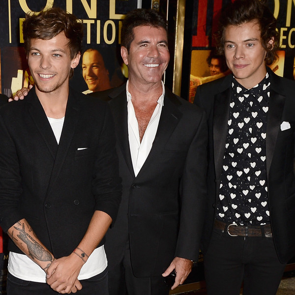 Simon Cowell Feels Like A Father At 1d Movie Premiere E Online 