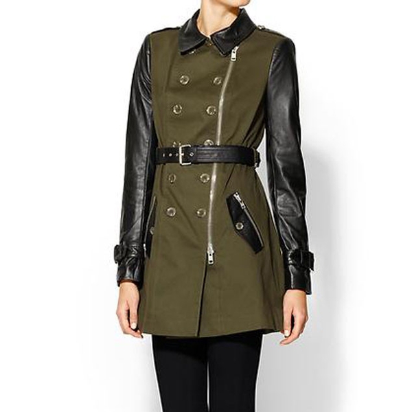 Rachel Zoe Military Trench Coat from Fall Style Guide: Military Trend ...