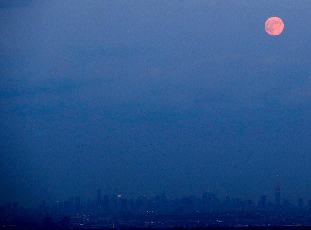 Blue Moon, New York City Skyline