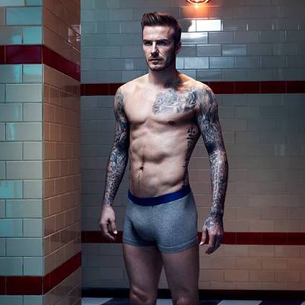 David Beckham in Underwear Enough Said