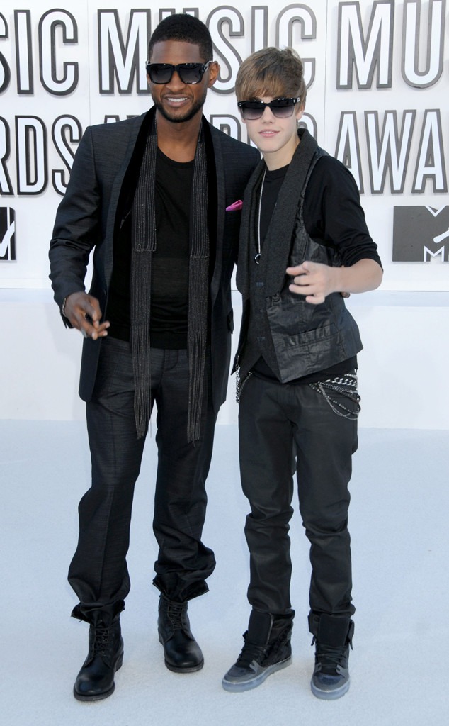 Usher, Justin Bieber, Memorable VMA Fashion