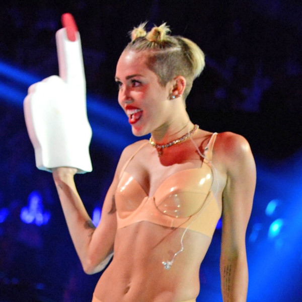 Foam Finger Inventor Miley Cyrus Degraded an Honorable Icon! E! Online