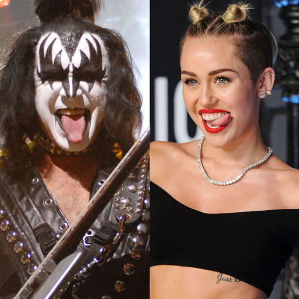 Stars Sticking Out Their Tongues Inspired By Miley Cyrus E Online