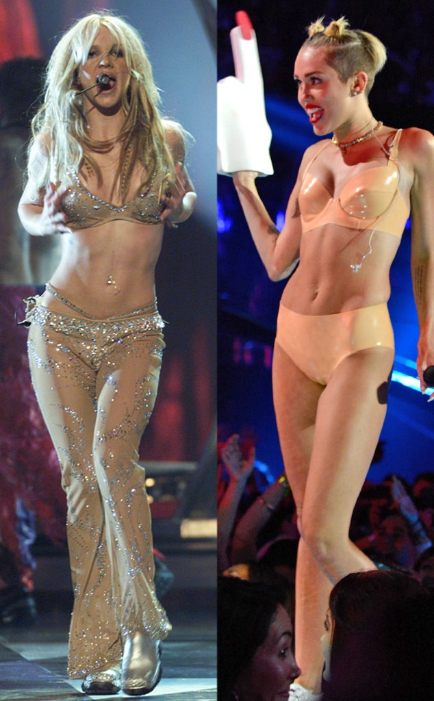Britney Spears, Miley Cyrus