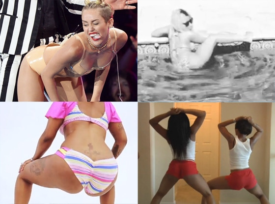 Miley Cyrus, Nicki Minaj, Twerking