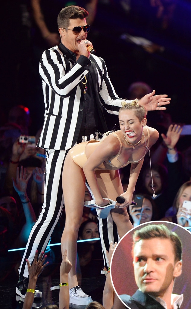 Miley Cyrus, Justin Timberlake, Twerking, VMA