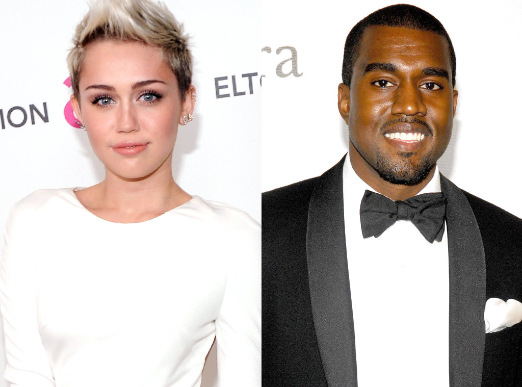 Miley & Kanye Reportedly Collaborated in Studio Following VMAs - E! Online