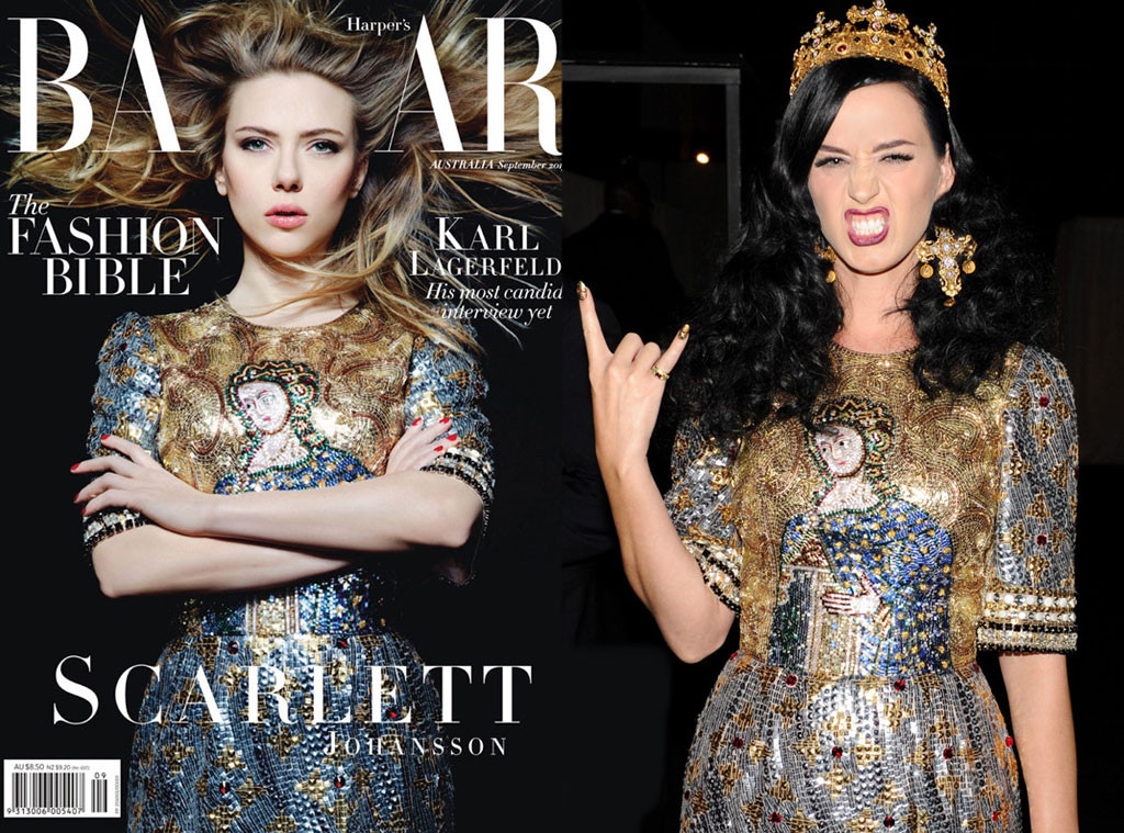 Scarlett Johansson, Harper's Bazaar Australia, Katy Perry