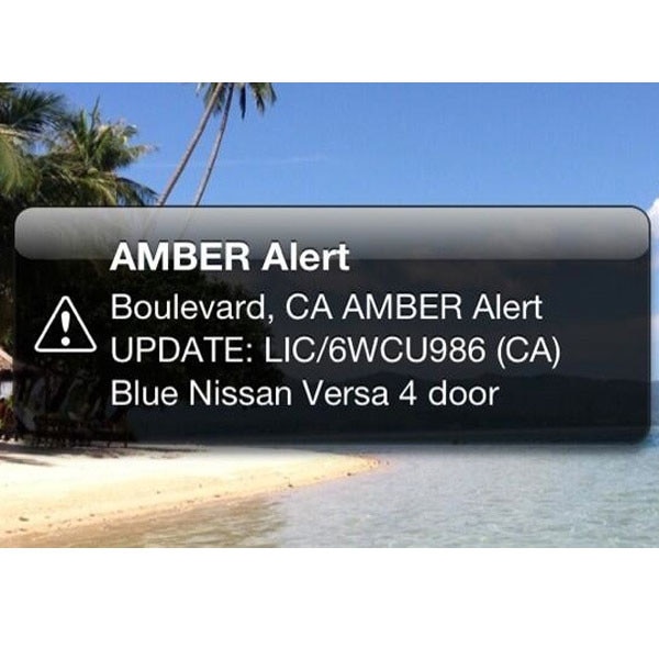 Twitter Reflects Confusion After First Amber Alert Text In California ...