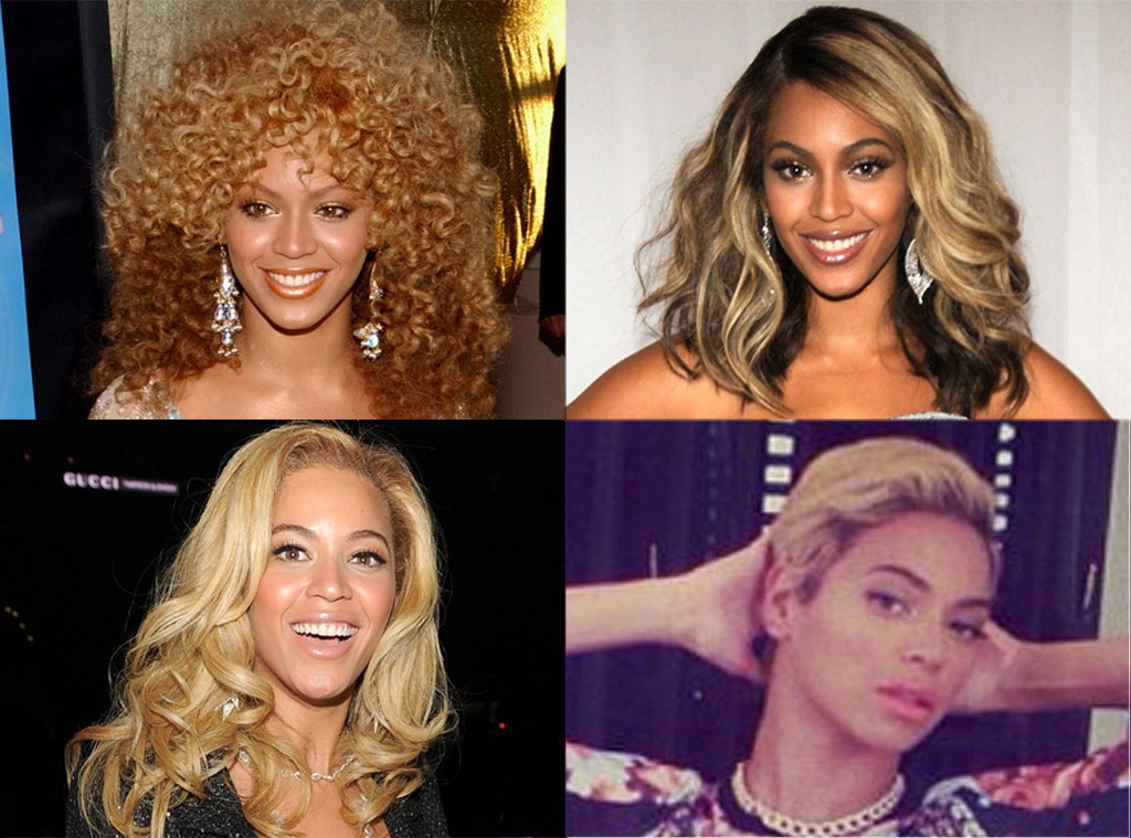 Beyonce, Hair Transformations