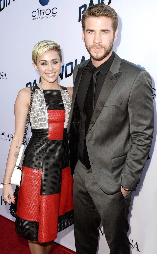Miley Cyrus, Liam Hemsworth, Engaged