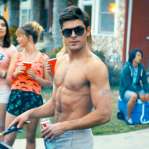 Zac Efron Goes Shirtless in New Neighbors Still