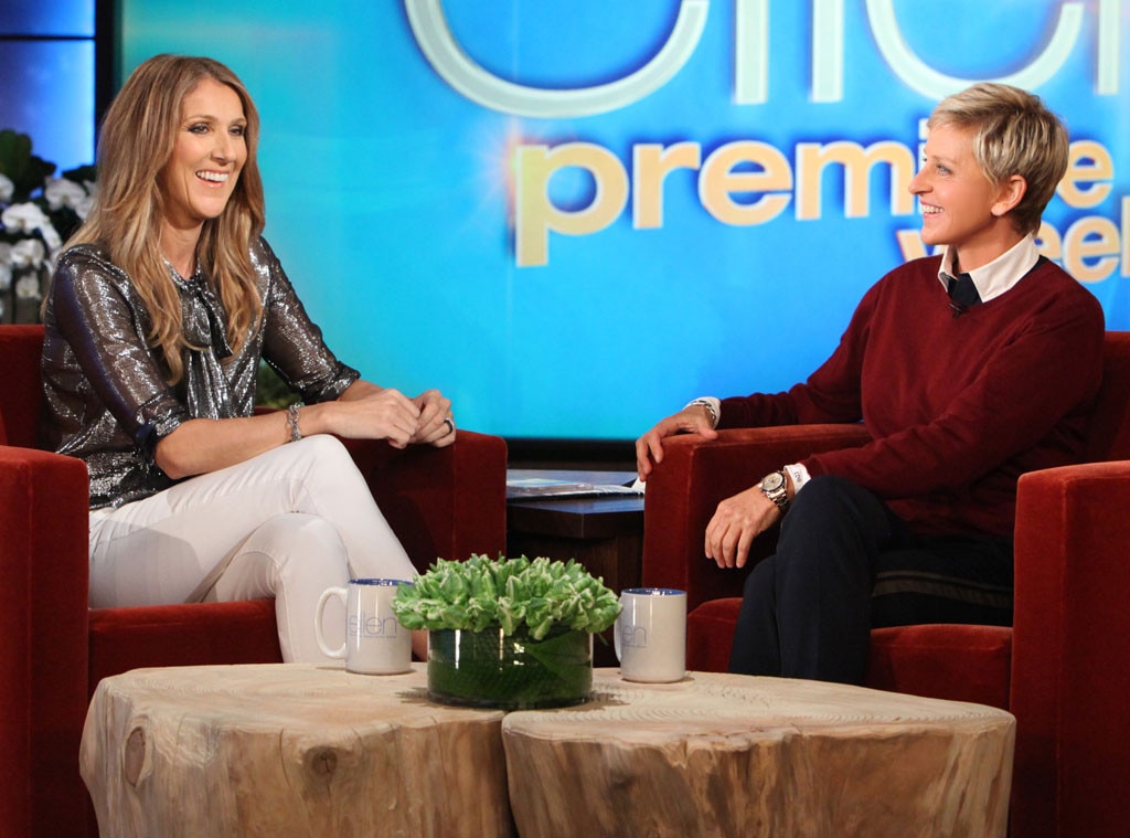 celine dion ellen show